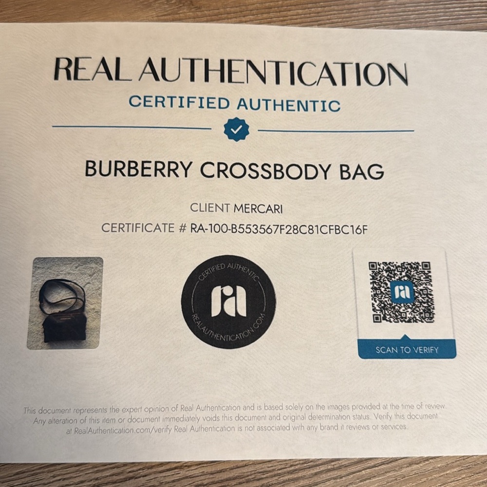 Burberry Black Leather Mini Crossbody Bag with COA - Picture 10 of 10